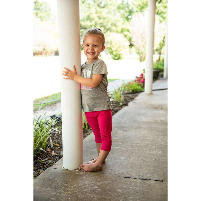 Hot Pink CAPRI Collection Luxe Leggings