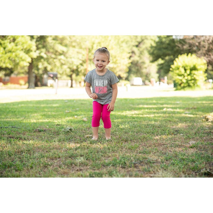 Hot Pink CAPRI Collection Luxe Leggings