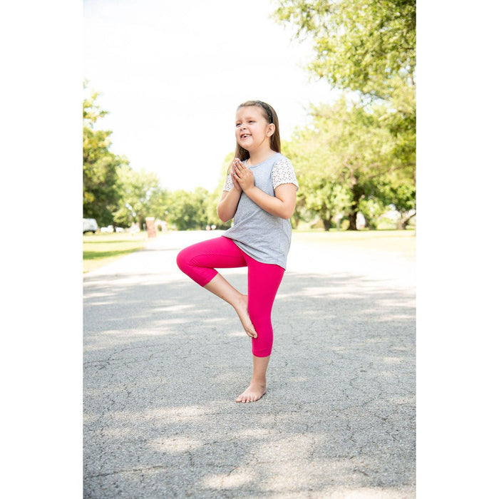 Hot Pink CAPRI Collection Luxe Leggings