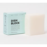 No Tox Life DISH BLOCK® solid dish soap - 4.4 oz (125g) bar - Fragrance Free - No Tox Life® Home & Kitchen