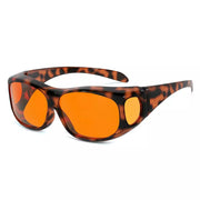 eyekeeper.com Blue Light Blocking Fitover Glasses Orange Sleeping Eyeglasses DSXM1806 Eyeglasses