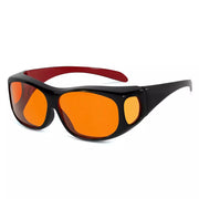 eyekeeper.com Blue Light Blocking Fitover Glasses Orange Sleeping Eyeglasses DSXM1806 Eyeglasses