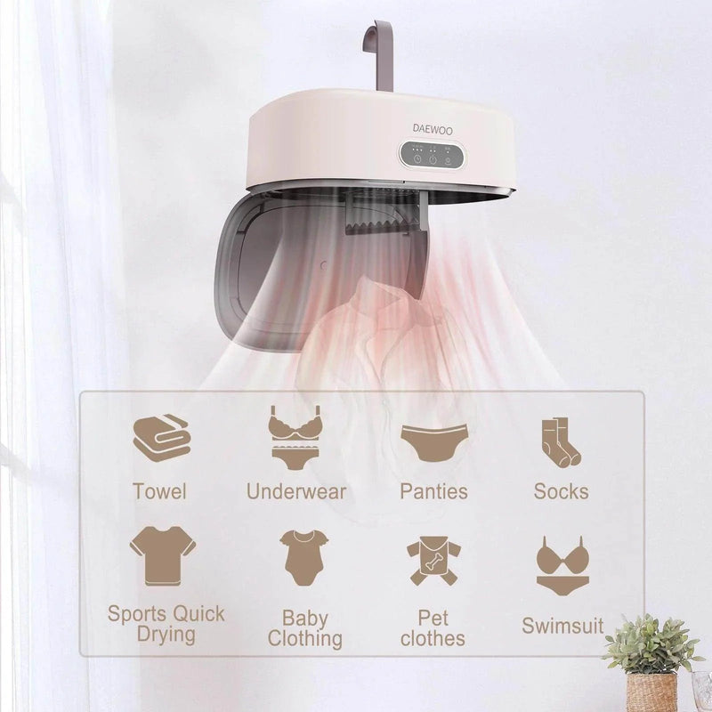 SmartPursue™ Portable Clothes Dryer for Apartments Cloth Dryer