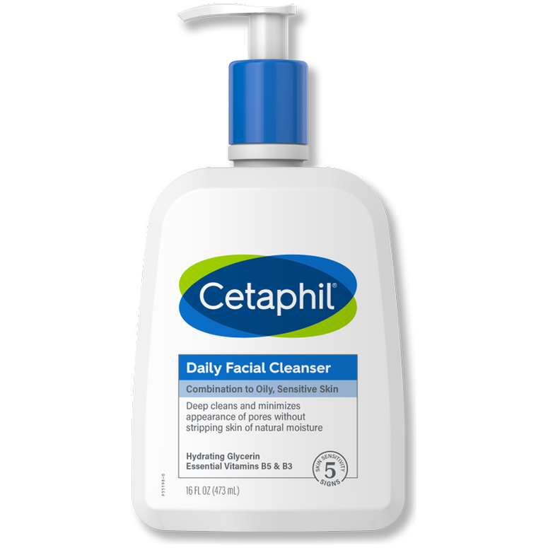 Cetaphil Cetaphil Daily Facial Cleanser, Combination to Oily Sensitive Skin - 16.0 Fl Oz Facial Cleanser