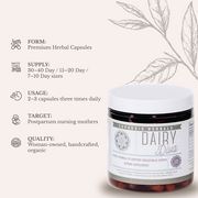 Euphoric Herbals Dairy Diva Breastfeeding Capsules