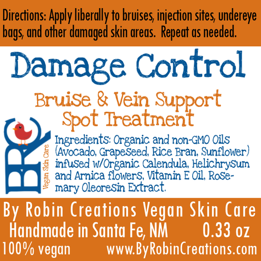 By Robin Creations Damage Control Bruise & Varicose Vein Spot Treatment Oil Deodorant & Body Care