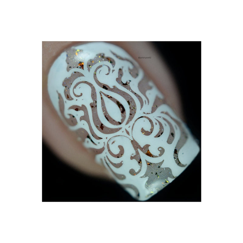 UberChic Beauty Damask & Baroque Stamping Plate