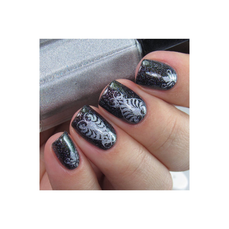 UberChic Beauty Damask & Baroque Stamping Plate