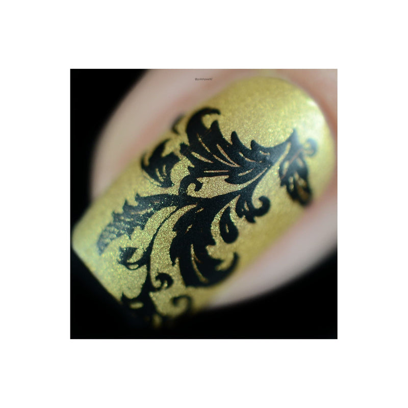 UberChic Beauty Damask & Baroque Stamping Plate