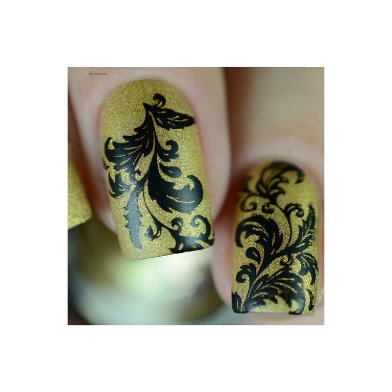 UberChic Beauty Damask & Baroque Stamping Plate