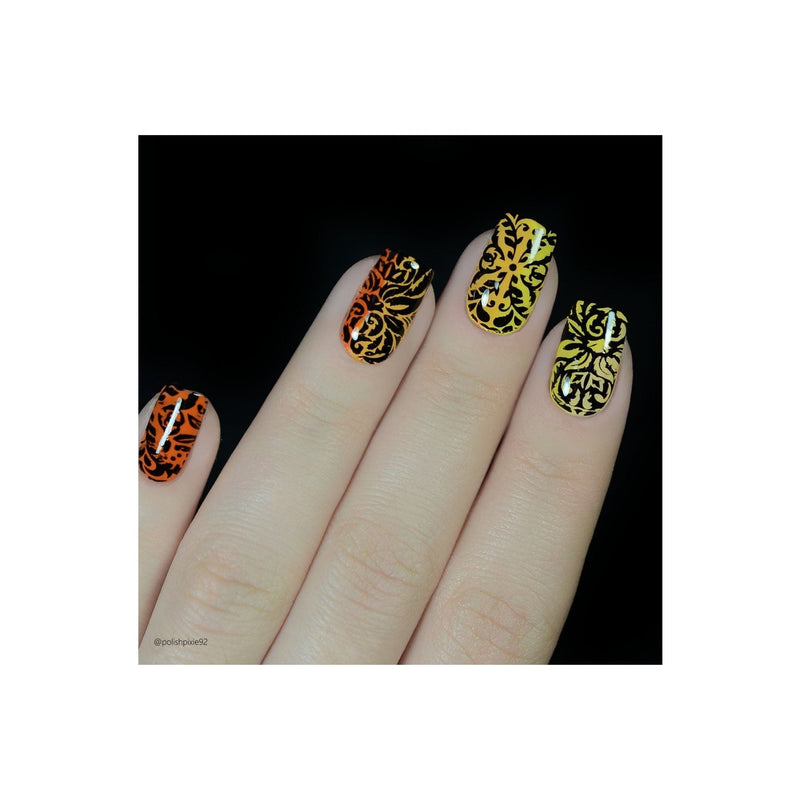 UberChic Beauty Damask & Baroque Stamping Plate