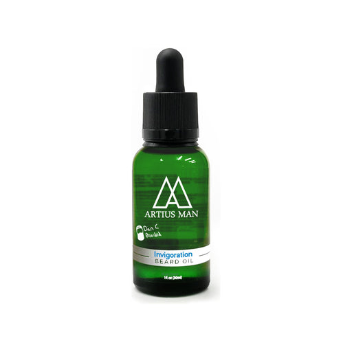 Artius Man - Invigoration Beard Oil - Dan C Collaboration - 1 OZ