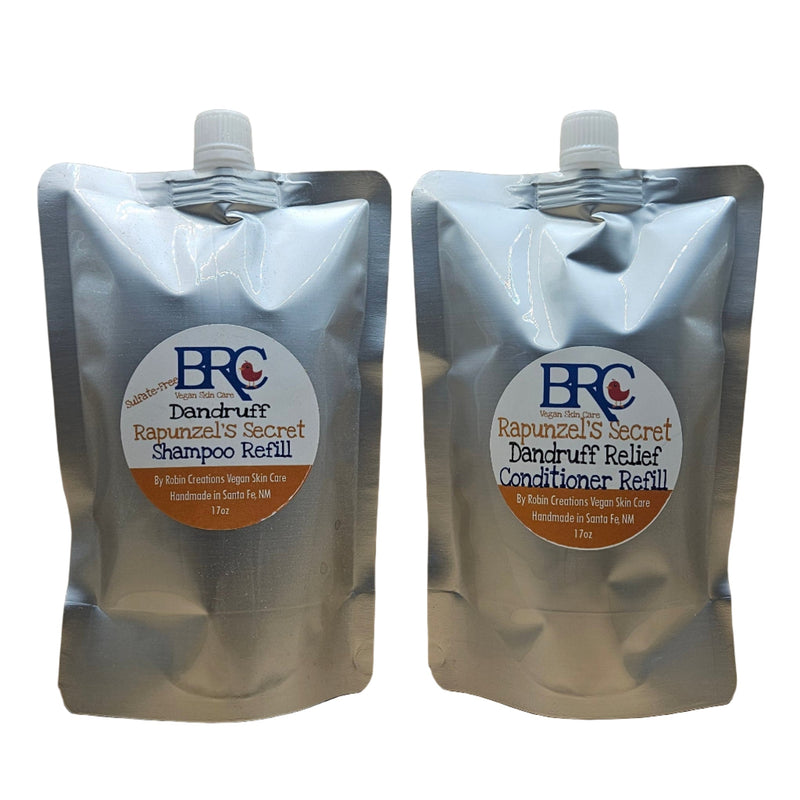 By Robin Creations Rapunzel's Secret Soothing Dandruff Relief Liquid Shampoo & Conditioner Set Shampoo & Conditioner