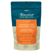 Teeccino Dandelion Caramel Nut Chicory Herbal Coffee Herbal Coffee