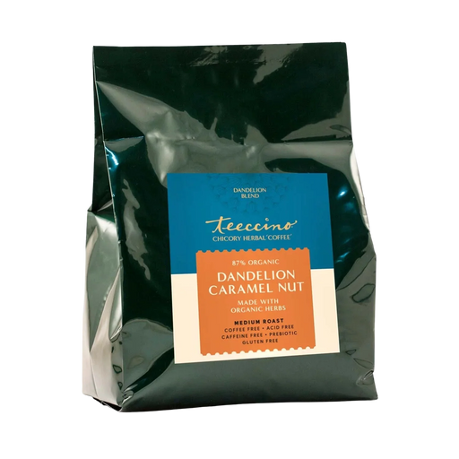 Teeccino Dandelion Caramel Nut Chicory Herbal Coffee Herbal Coffee