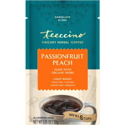 Teeccino Dandelion Passionfruit Peach Herbal Coffee Herbal Coffee