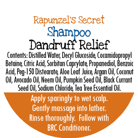 By Robin Creations Rapunzel's Secret Liquid Soothing Dandruff Relief Shampoo Shampoo