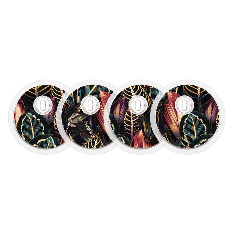Peelz Dark Moon Leaves Designed for the FreeStyle Libre 3 Plus & Lingo  Sensor Peelz/Stickers