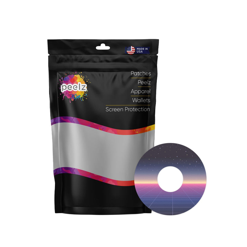 Peelz Dark Side Patch Tape Designed for the FreeStyle Libre 3 Plus & Lingo Patch Medical Tape