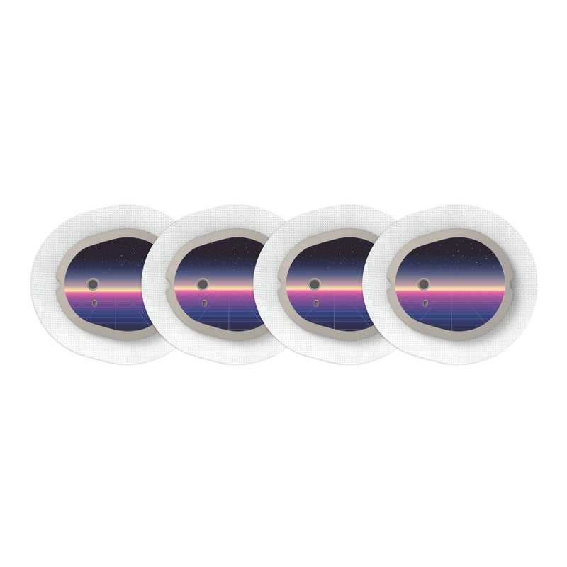 Peelz Dark Side Sticker Designed for the DEXCOM G7 and Stelo Transmitter Peelz/Stickers