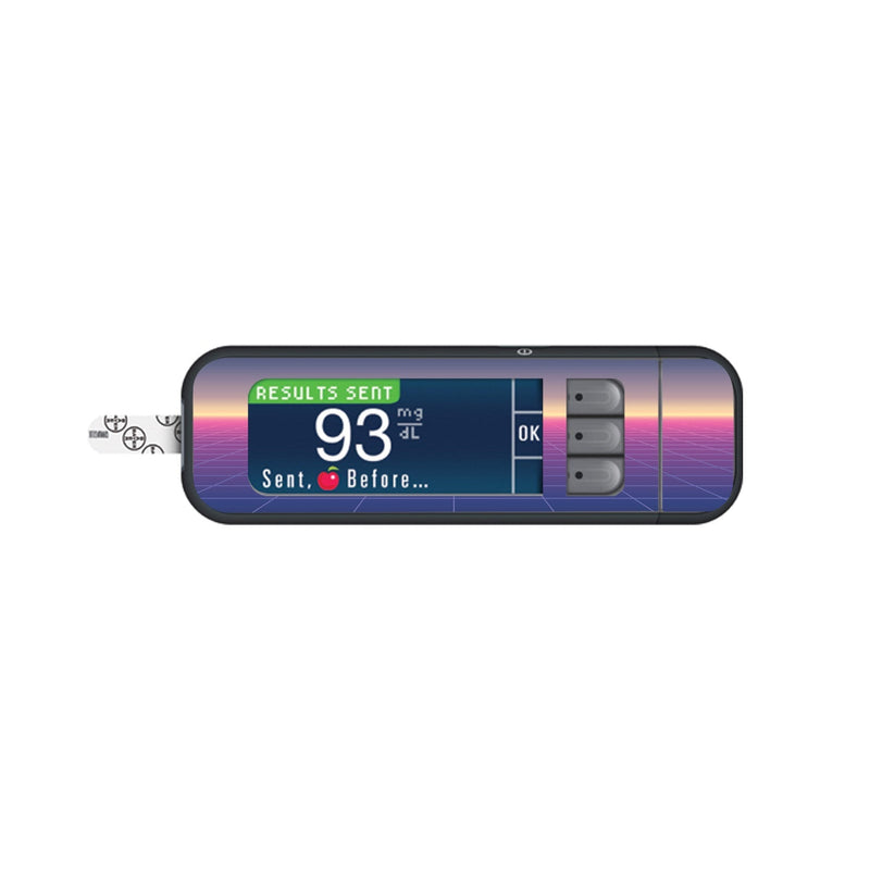 Peelz Dark Side for Bayer Contour Next Glucometer Peelz/Stickers