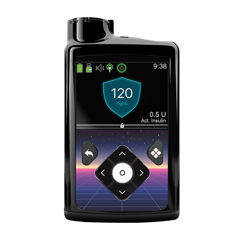 Peelz Dark Side for Medtronic MiniMed 770G & 780G Peelz/Stickers