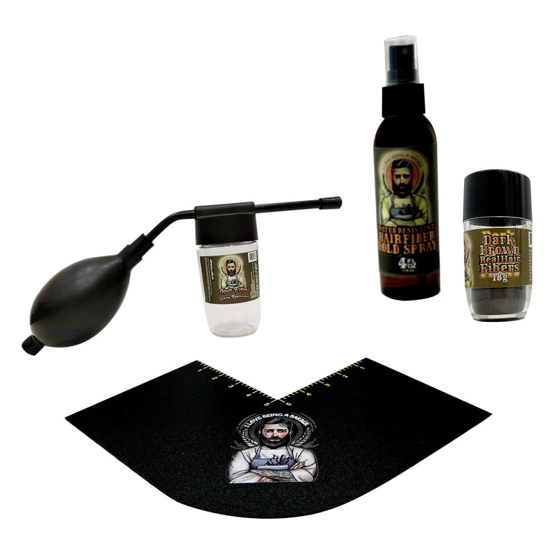 officialilovebeingabarber Real Hair Fiber Enhancement System