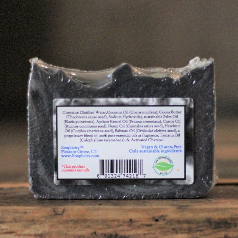Soaplicity Dark Matter Soap Man Bar Soap Bar