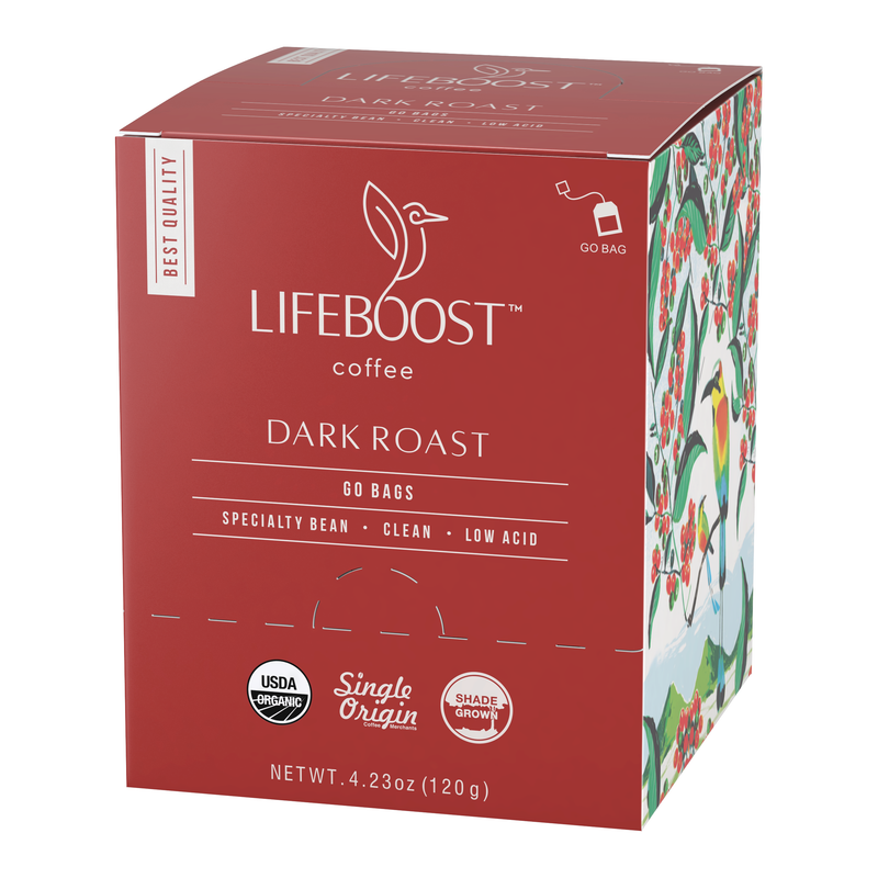 Lifeboost Coffee Embolden Dark Roast Dark Roast