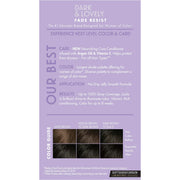 Mill's Beauty Supply Dark and Lovely Fade Resist Hair Color #371 - Jet Black Hair Color