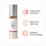 Glimmer Goddess® Organic Skin Care Organic Dark Spot Serum – Fade Hyperpigmentation & Even Skin Tone Serums White Smoke 1 oz.