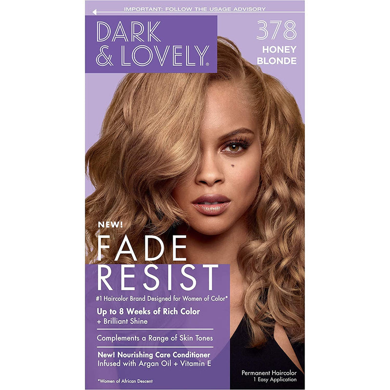 Mill's Beauty Supply Dark and Lovely Honey Blonde #378 Hair Dye
