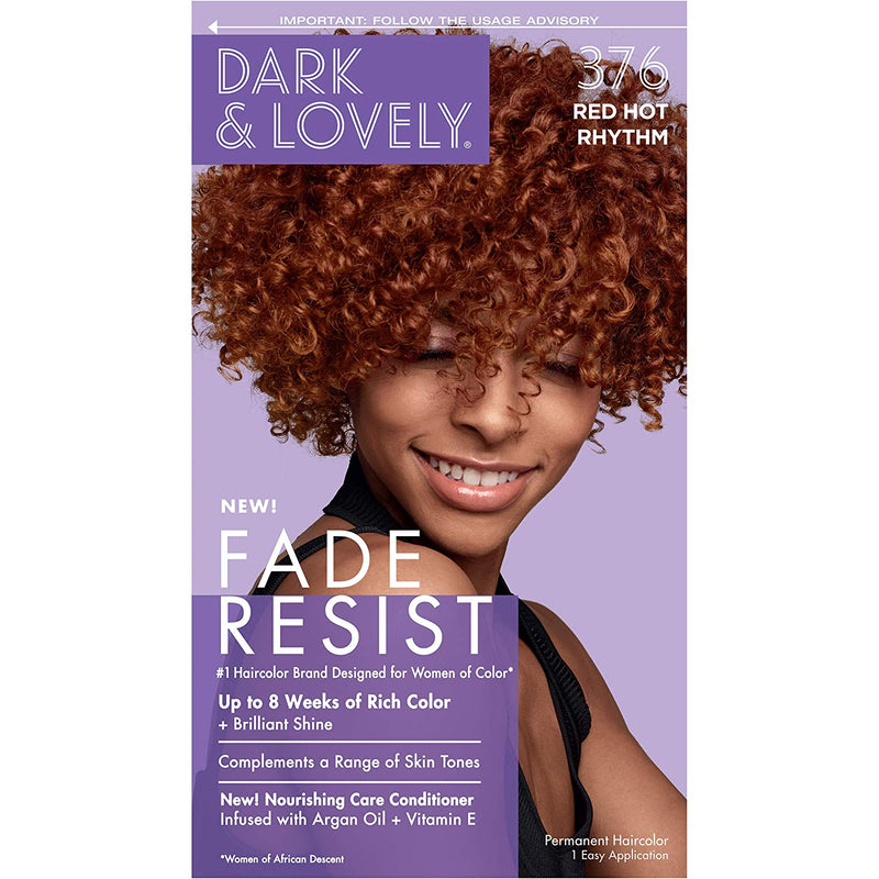 Mill's Beauty Supply Dark and Lovely - Red Hot Rhythm #376 Hair Color