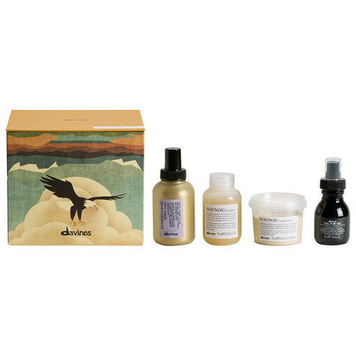 Nava Beauty Davines Boreal Tundra NOUNOU Gift Set for All Hair Types Hair Care White Smoke