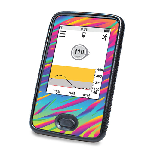 Peelz DayGlo DEXCOM G6 Touchscreen Receiver Peelz/Stickers