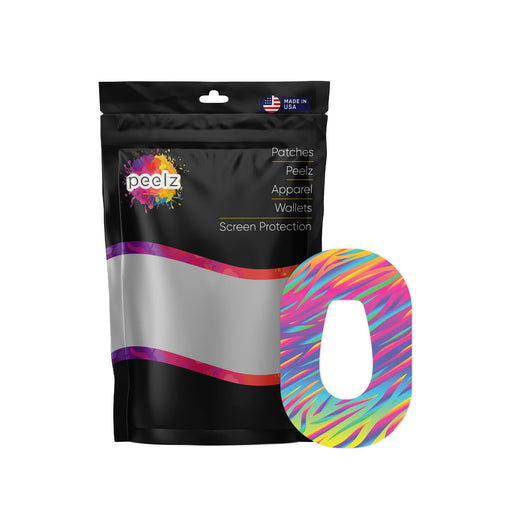 Peelz DayGlo Dexcom G6 Patch Tape - Pump Peelz Patch Medical Tape