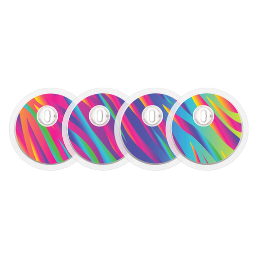 Peelz DayGlo Sticker Designed for the FreeStyle Libre 3 Plus & Lingo  Sensor Peelz/Stickers