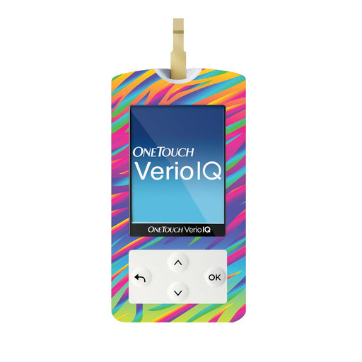 Peelz DayGlo for OneTouch Verio IQ Glucometer Peelz/Stickers