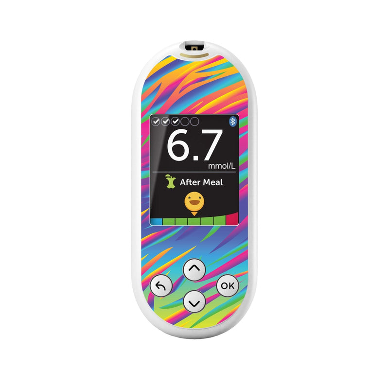 Peelz DayGlo for OneTouch Verio Reflect Glucometer Peelz/Stickers