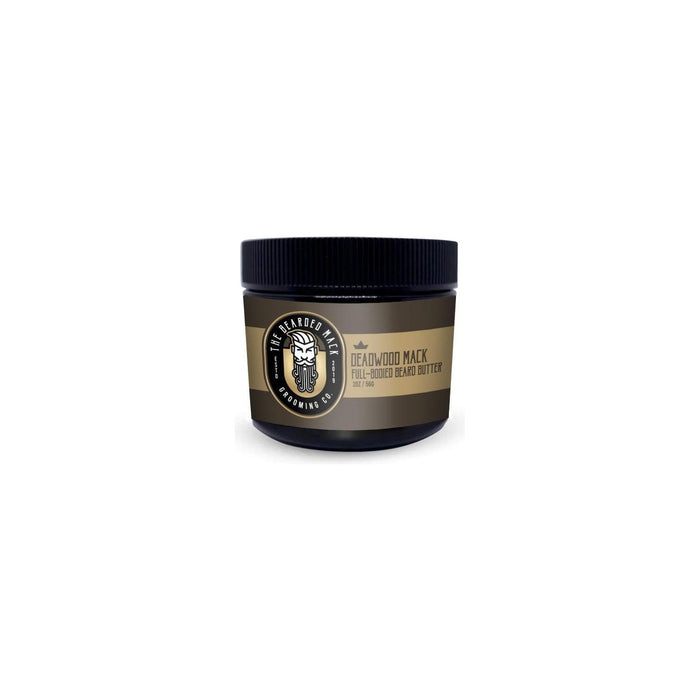 The Bearded Mack Grooming Co Deadwood Mack Beard Butter- Smooth Tobacco, Musk + Leather