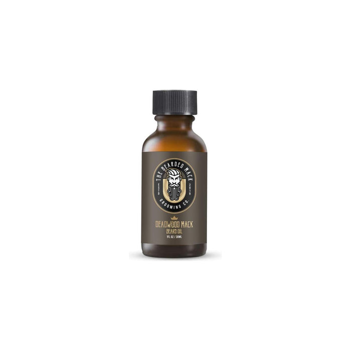 The Bearded Mack Grooming Co Deadwood Mack Beard Oil - Smooth Tobacco, Musk + Leather