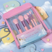 Profusion Cosmetics Dear Cupid - Struck By Love 5 PC Face & Eye Brush Set