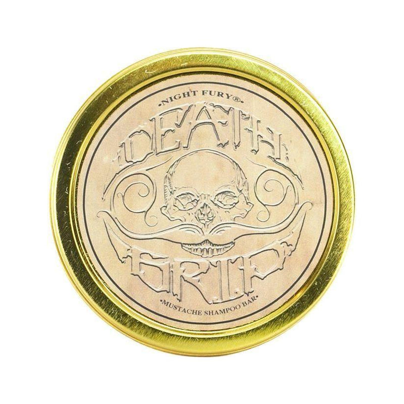 Death Grip Death Grip Night Fury Mustache Wash Shampoo Bar 4 oz Mustache Wash Shampoo Bar