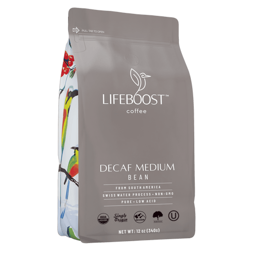 Lifeboost Coffee Medium Roast Decaf Decaf Roast