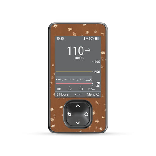 Peelz Deer Hide DEXCOM G7 and Stelo and G6 Touchscreen Receiver Sticker Peelz/Stickers