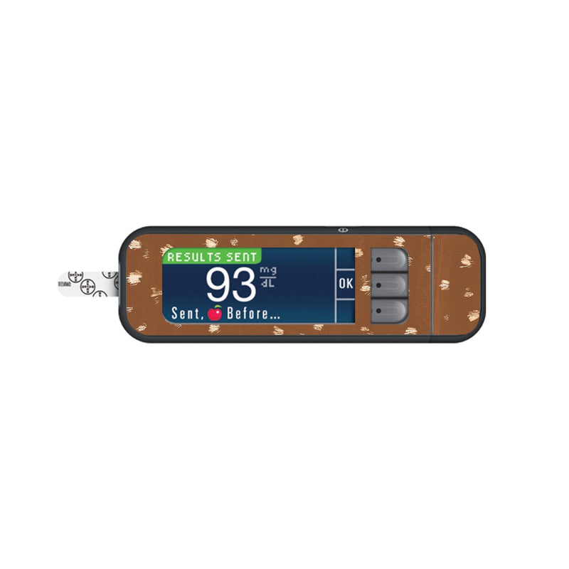 Peelz Deer Hide Sticker for Bayer Contour Next Glucometer Peelz/Stickers