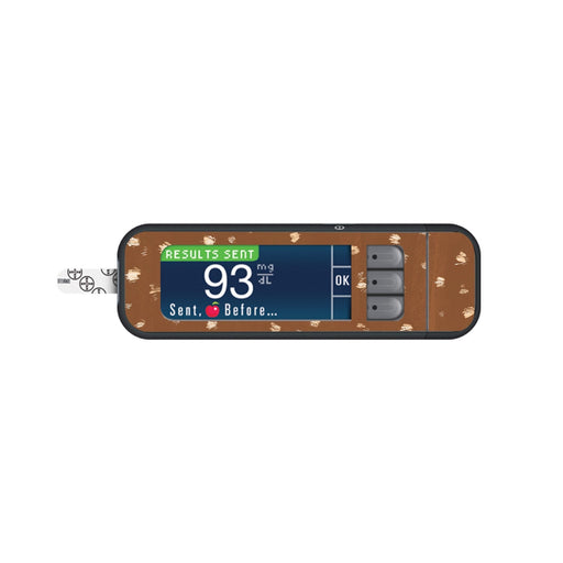 Peelz Deer Hide Sticker for Bayer Contour Next Glucometer Peelz/Stickers