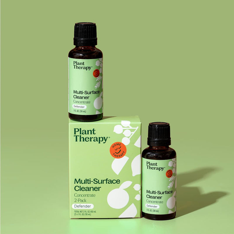 Plant Therapy Defender Multi-Surface Cleaner 30 mL 2 Pack Household
