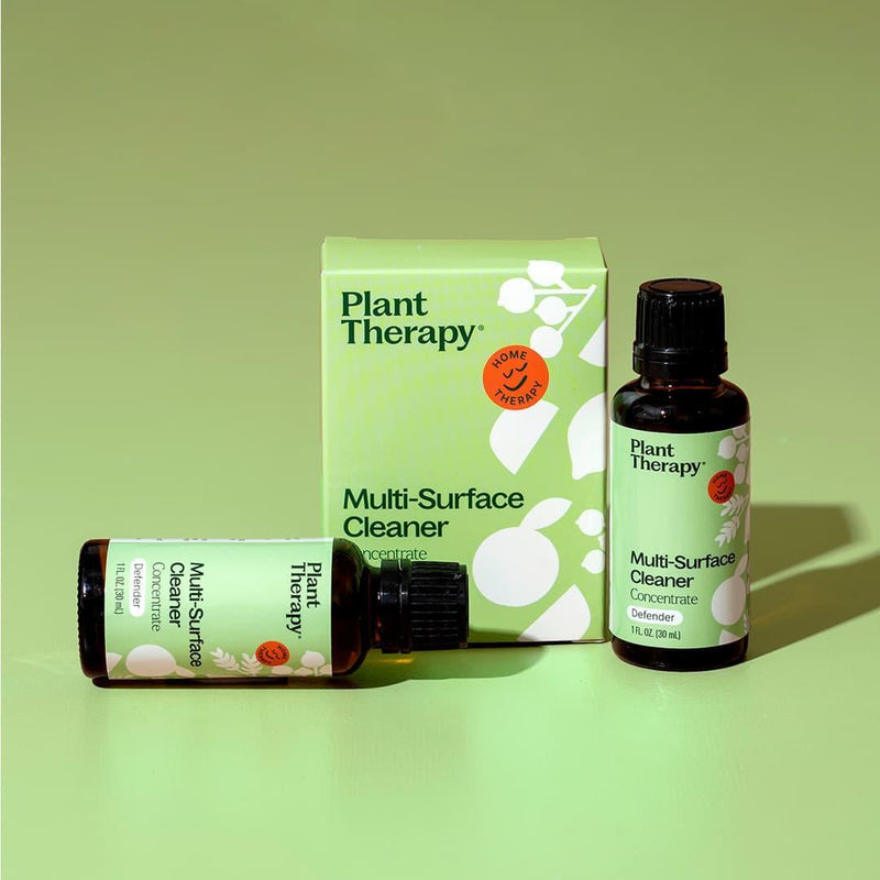 Plant Therapy Cleaning Duo: Defender + Chamomile Sleeve Household