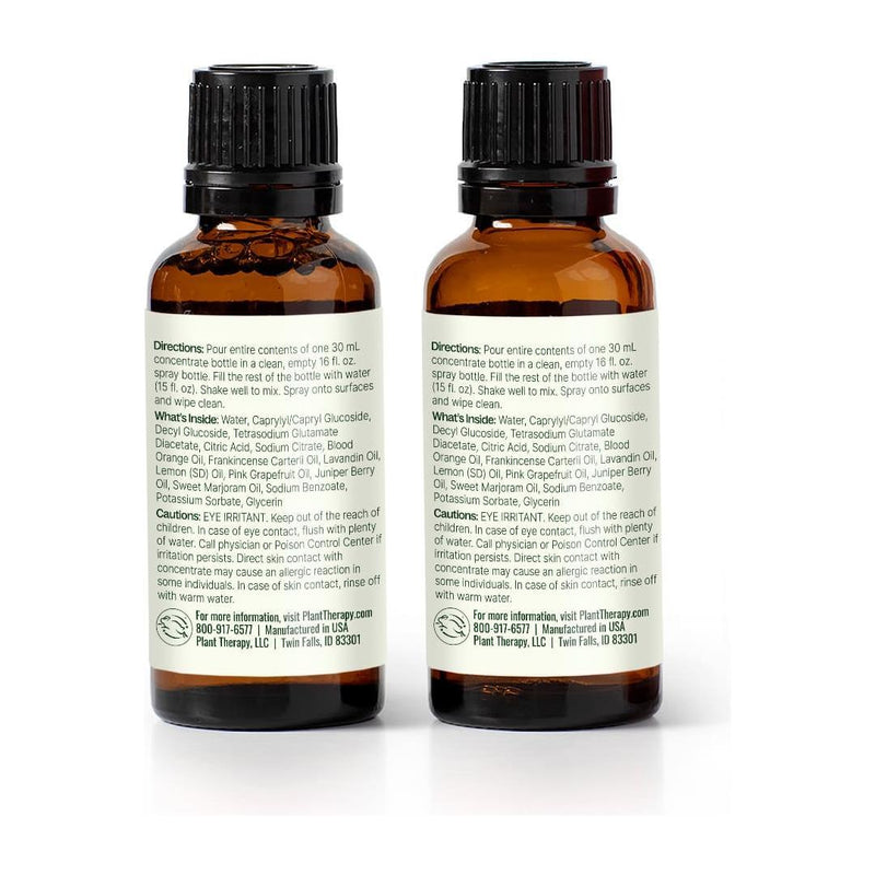 Plant Therapy Cleaning Duo: Defender + Chamomile Sleeve Household